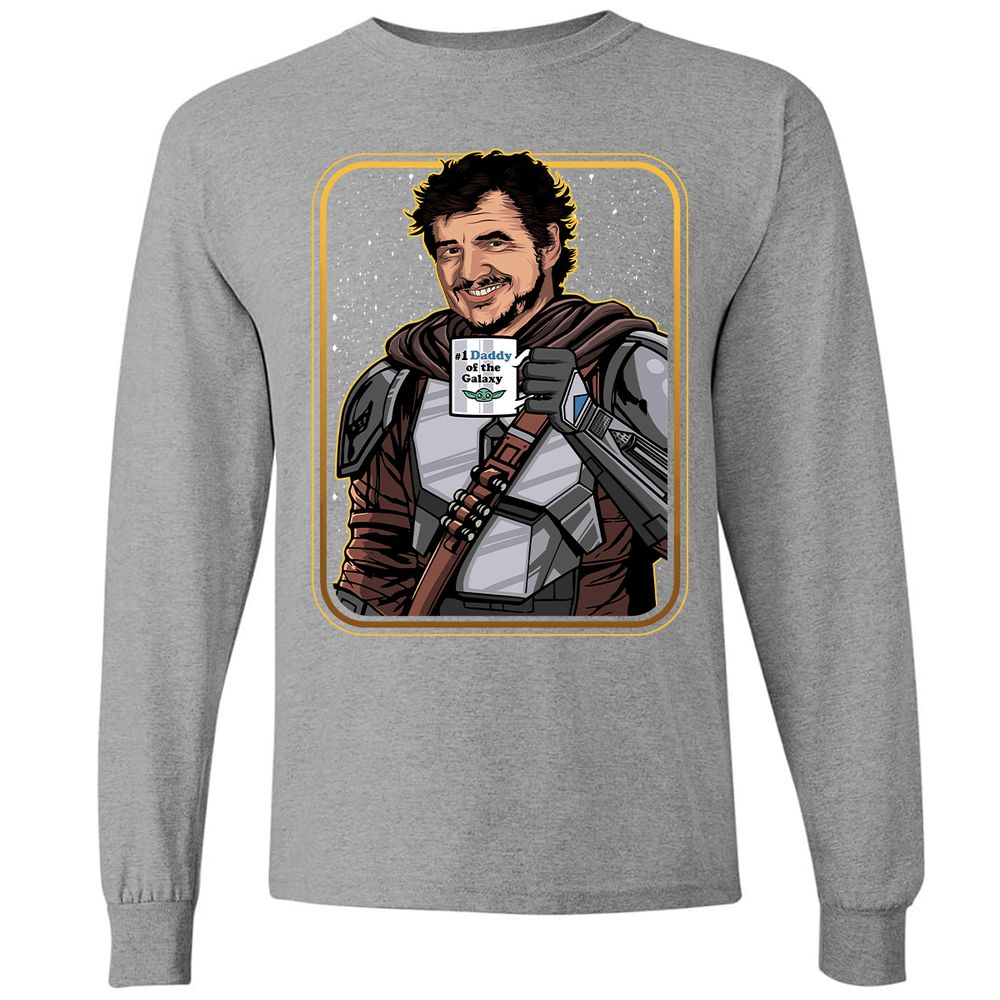 Long Sleeve T-Shirt - B5B3GQJW - Graphite Heather - 6