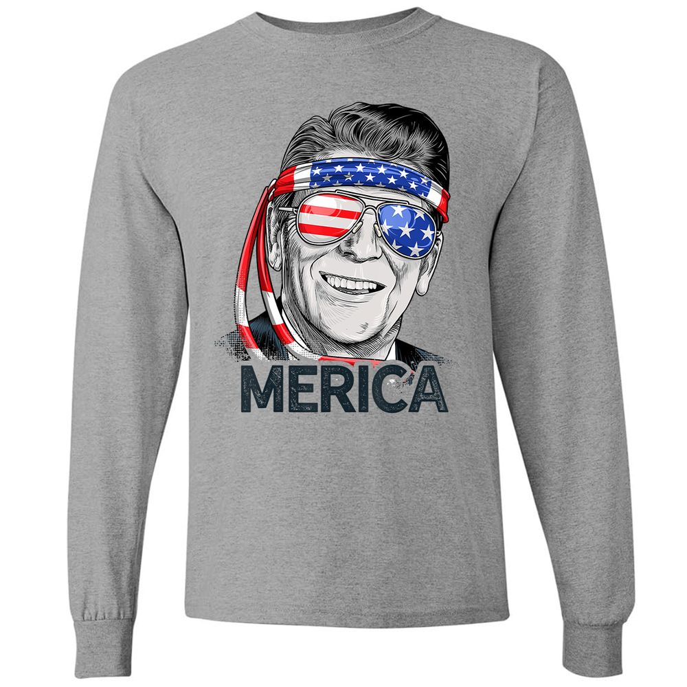 Long Sleeve T-Shirt - JRVTZD3V - Graphite Heather - 6