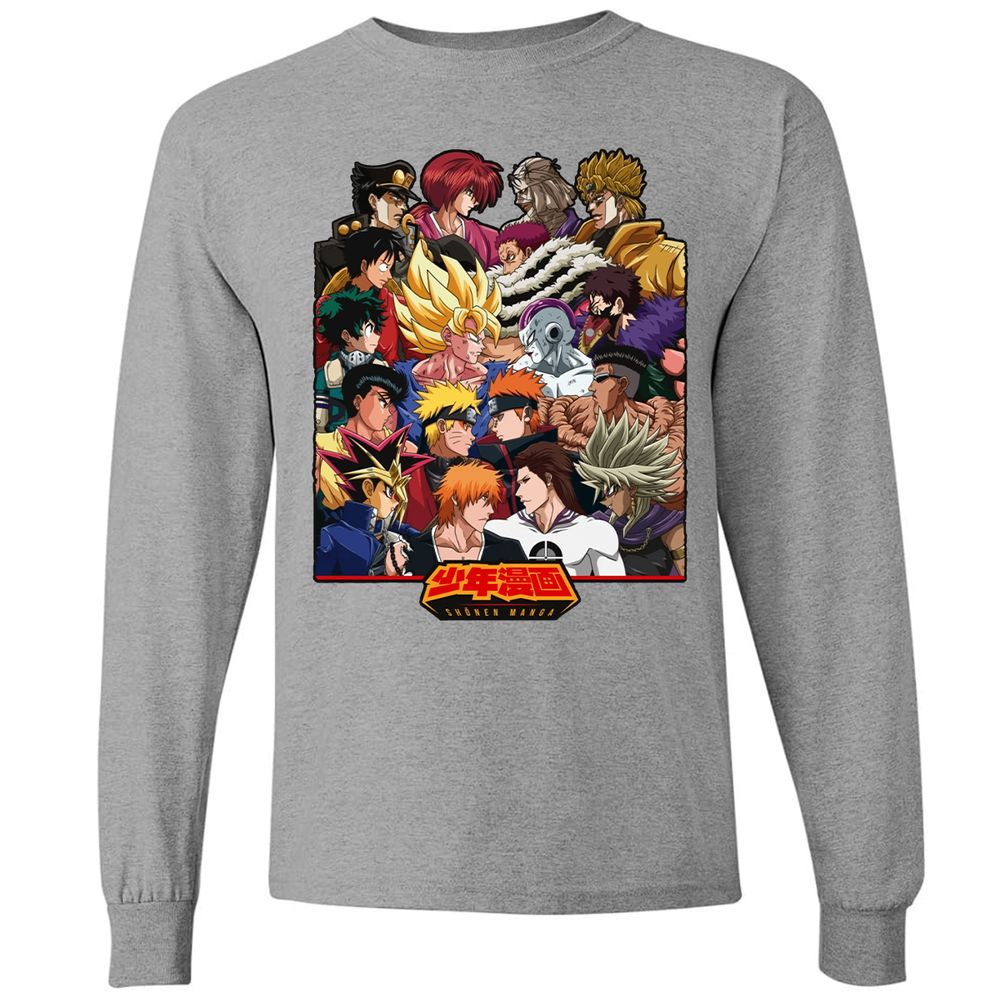 Long Sleeve T-Shirt - KUD3Y13E - Graphite Heather - 6