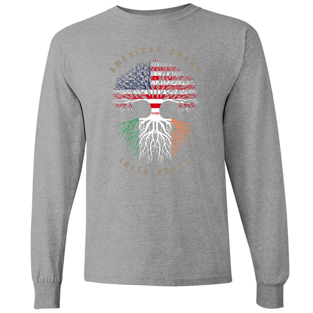 Long Sleeve T-Shirt - C7JQGKV8 - Graphite Heather - 6
