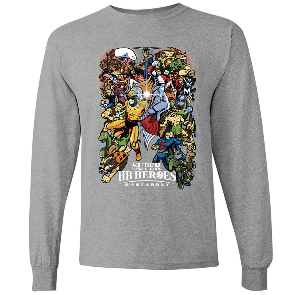 Long Sleeve T-Shirt - R6QPZ7LN - Graphite Heather - 6