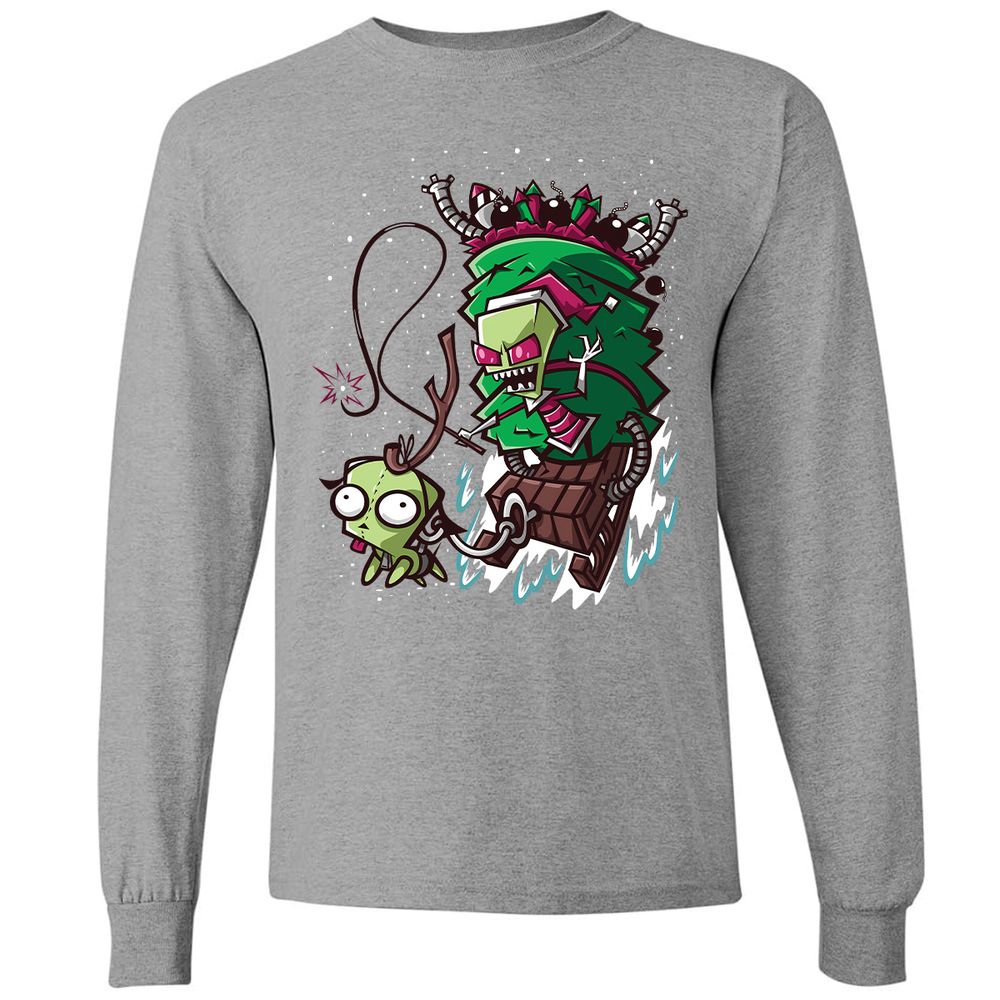 Long Sleeve T-Shirt - JGQNM2DD - Graphite Heather - 6