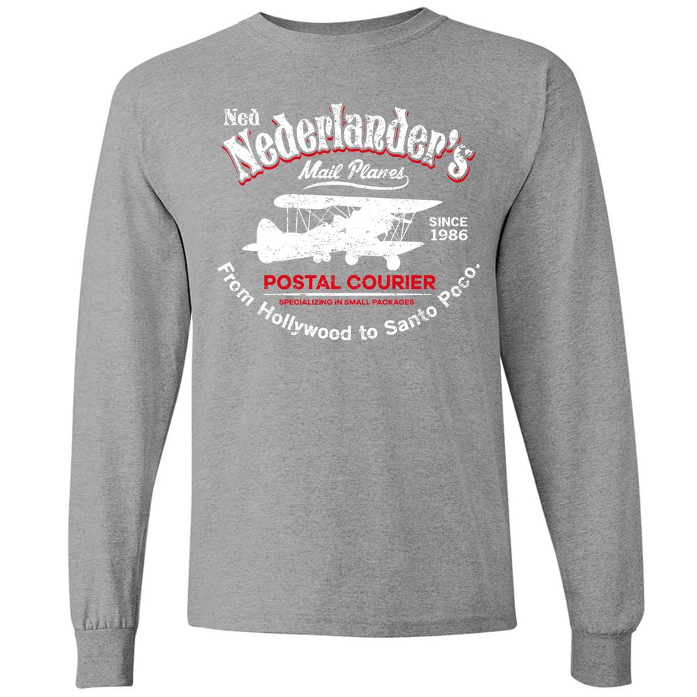 Long Sleeve T-Shirt - W9KPQUZS - Graphite Heather - 6