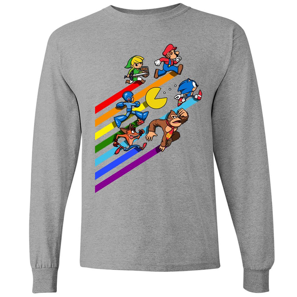 Long Sleeve T-Shirt - R8627NCT - Graphite Heather - 6