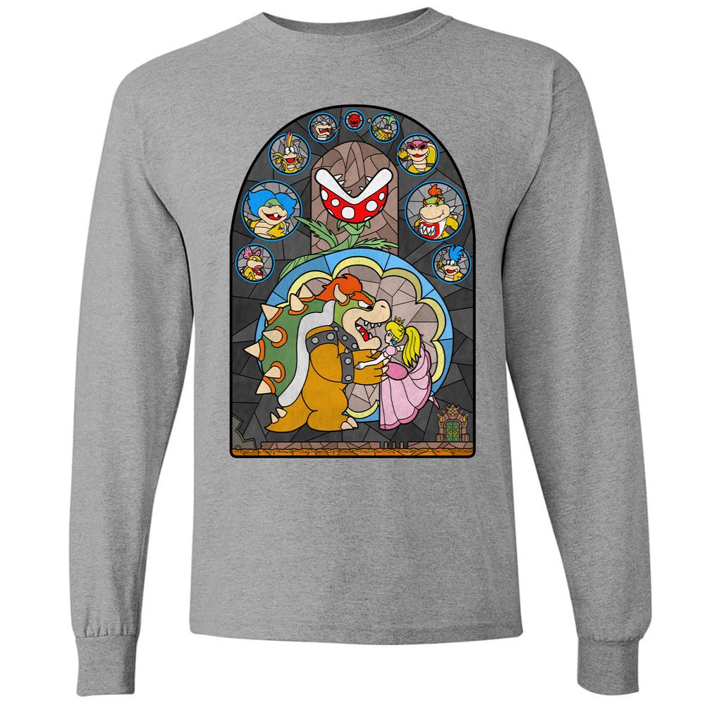 Long Sleeve T-Shirt - JJ9KBT37 - Graphite Heather - 6