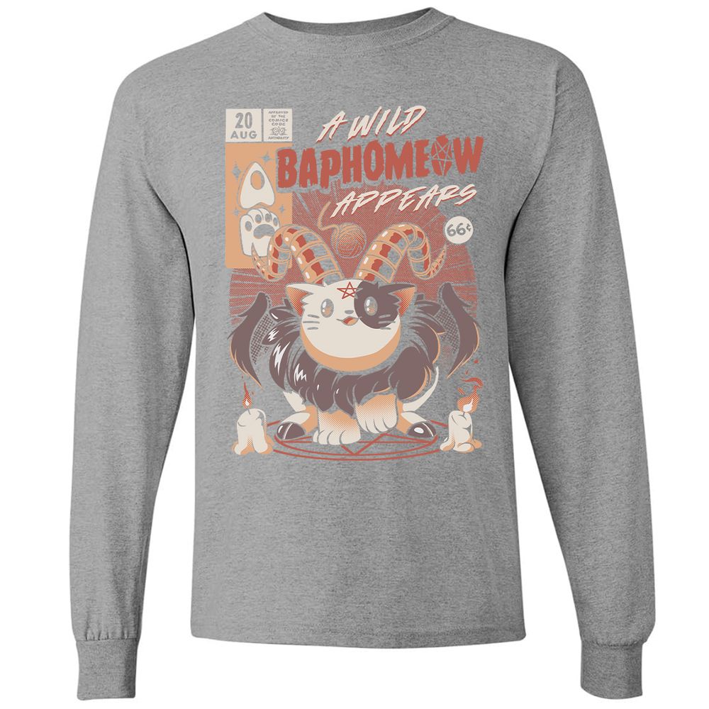 Long Sleeve T-Shirt - 6BY5YJ94 - Graphite Heather - 6