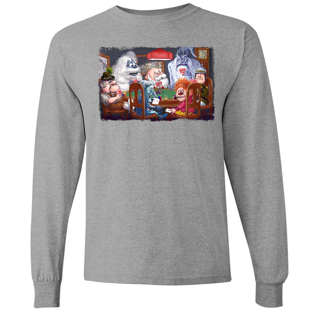 Long Sleeve T-Shirt - M5FVMF97 - Graphite Heather - 6