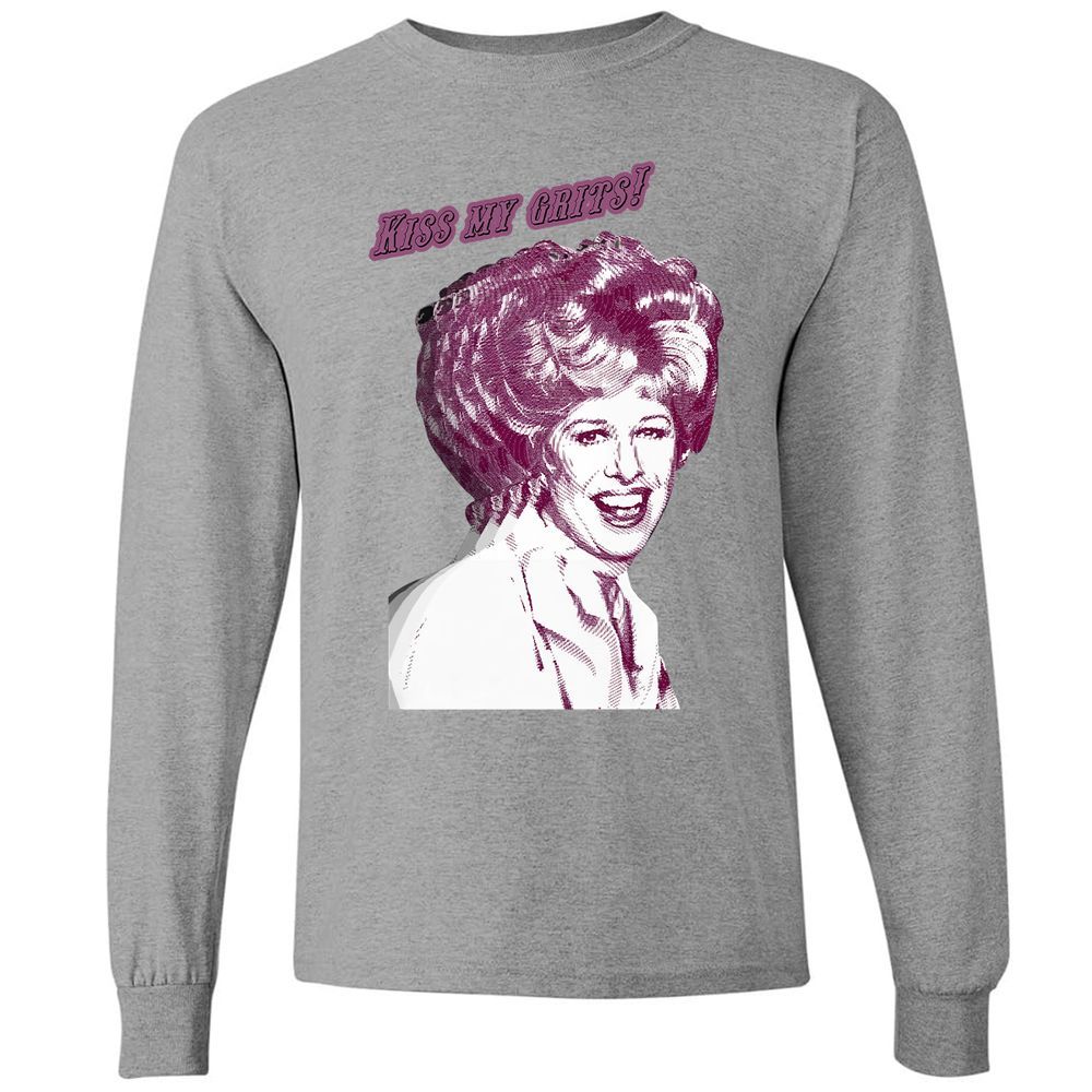 Long Sleeve T-Shirt - 84K5HDWF - Graphite Heather - 6