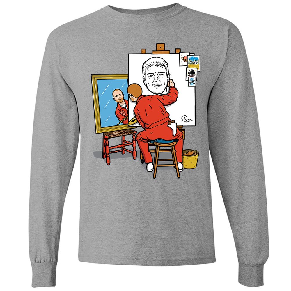 Long Sleeve T-Shirt - 9526STQY - Graphite Heather - 6