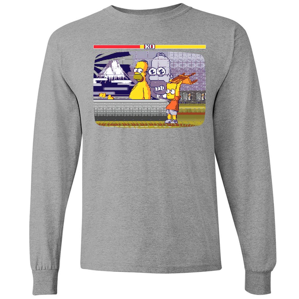 Long Sleeve T-Shirt - 3TRSHVS5 - Graphite Heather - 6