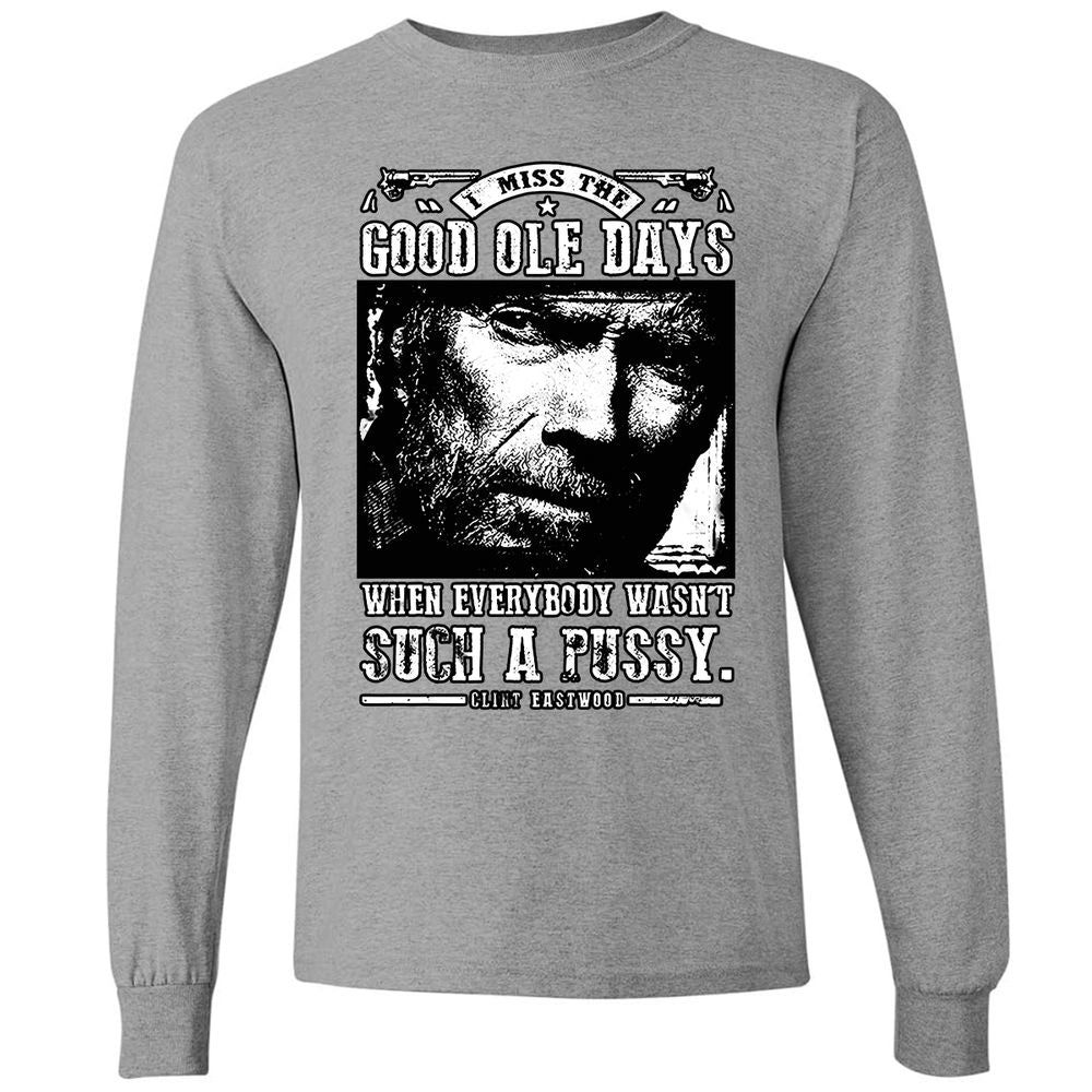 I Miss the Good Ole Days - Graphite Heather - 6