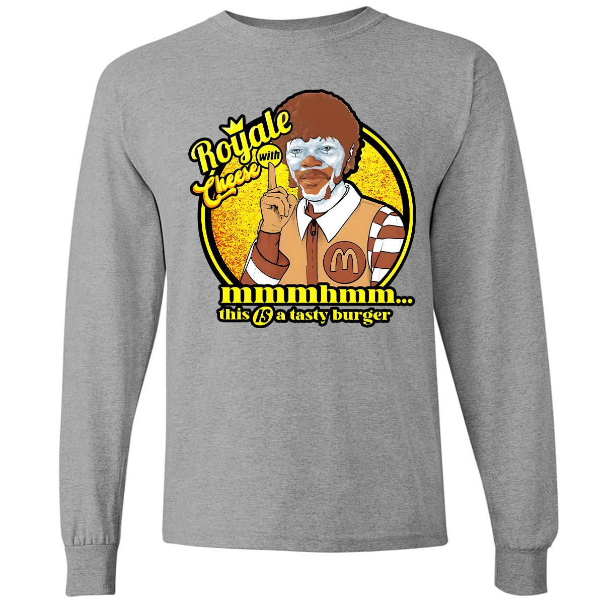 Long Sleeve T-Shirt - U4M9SDJ3 - Graphite Heather - 6