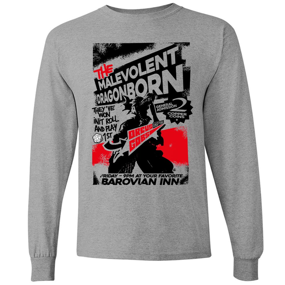 Long Sleeve T-Shirt - DH42YDPM - Graphite Heather - 6