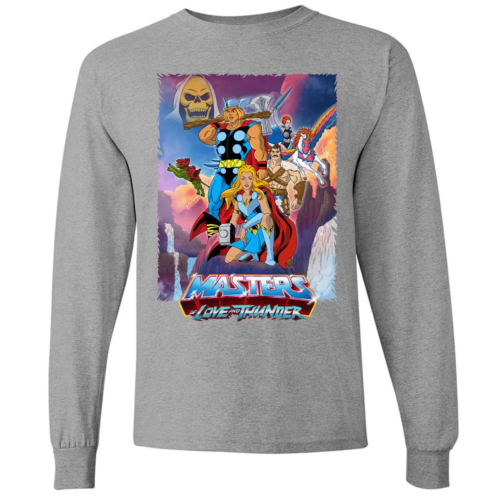 Long Sleeve T-Shirt - MLCZJL19 - Graphite Heather - 6