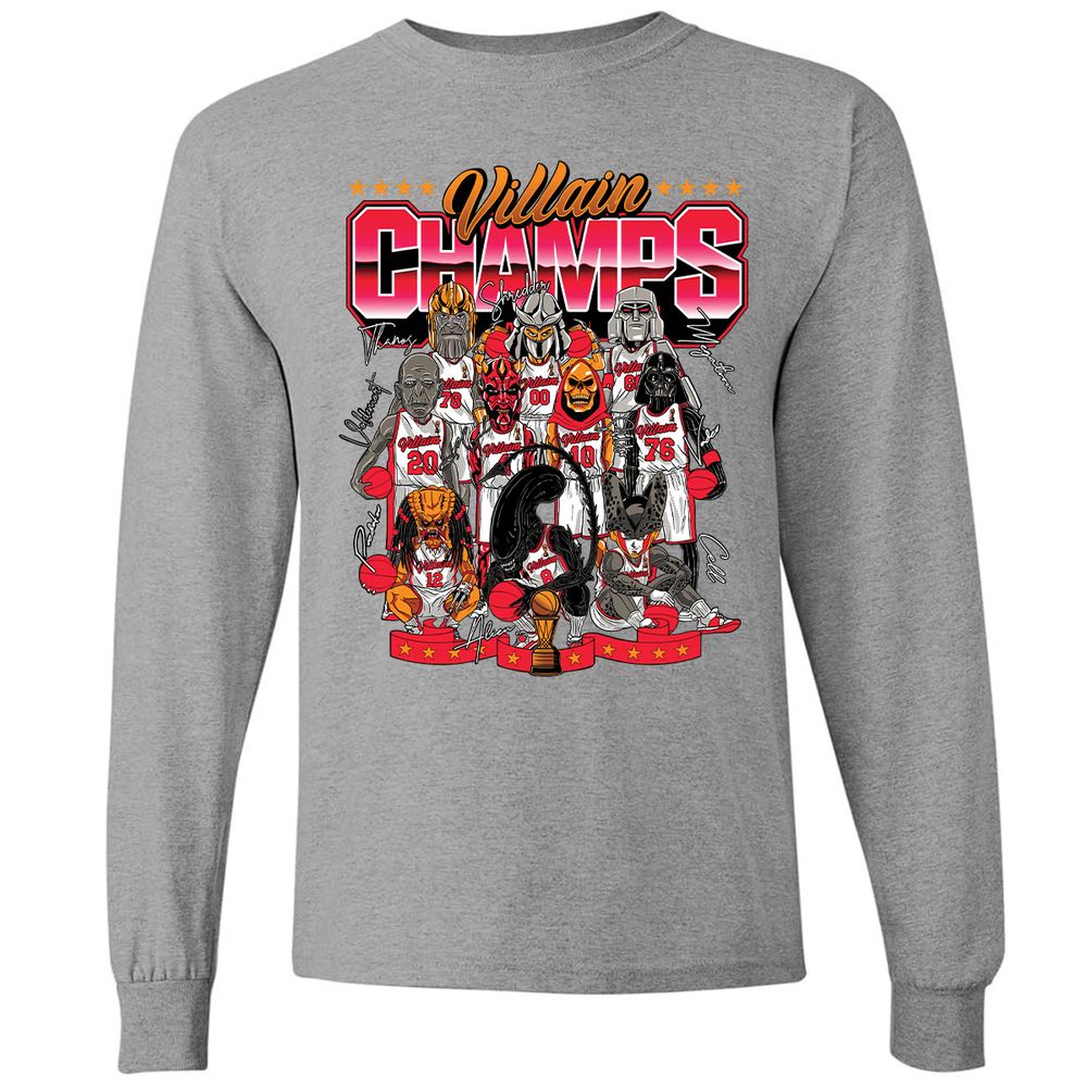 Long Sleeve T-Shirt - T6YF35N3 - Graphite Heather - 6