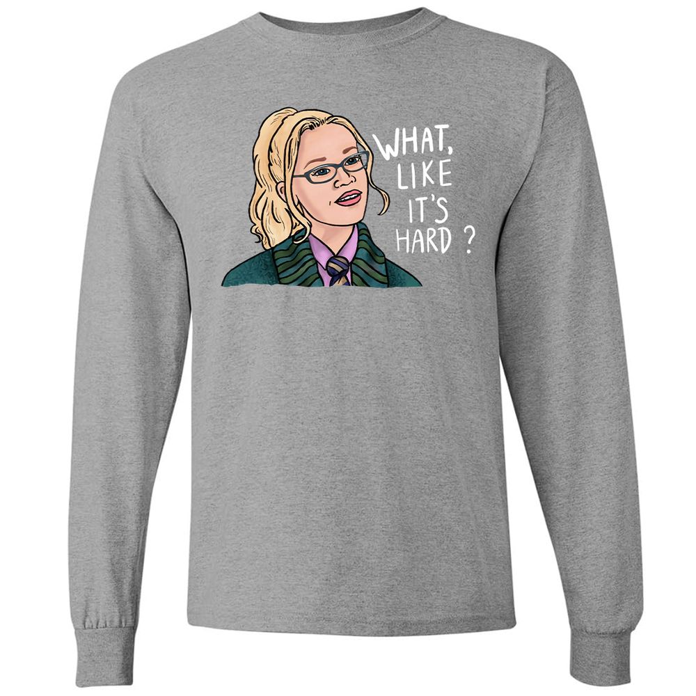 Long Sleeve T-Shirt - E83M73D2 - Graphite Heather - 6