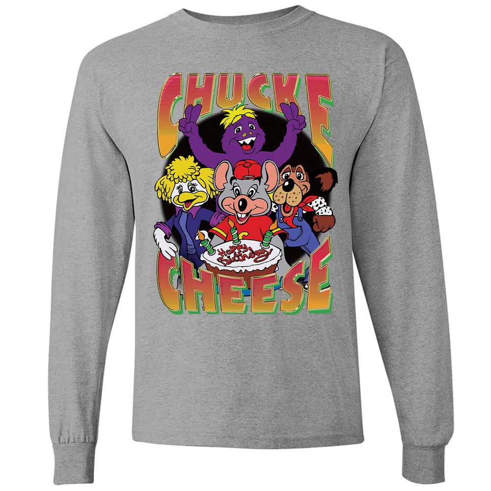Long Sleeve T-Shirt - 35VHX47E - Graphite Heather - 6