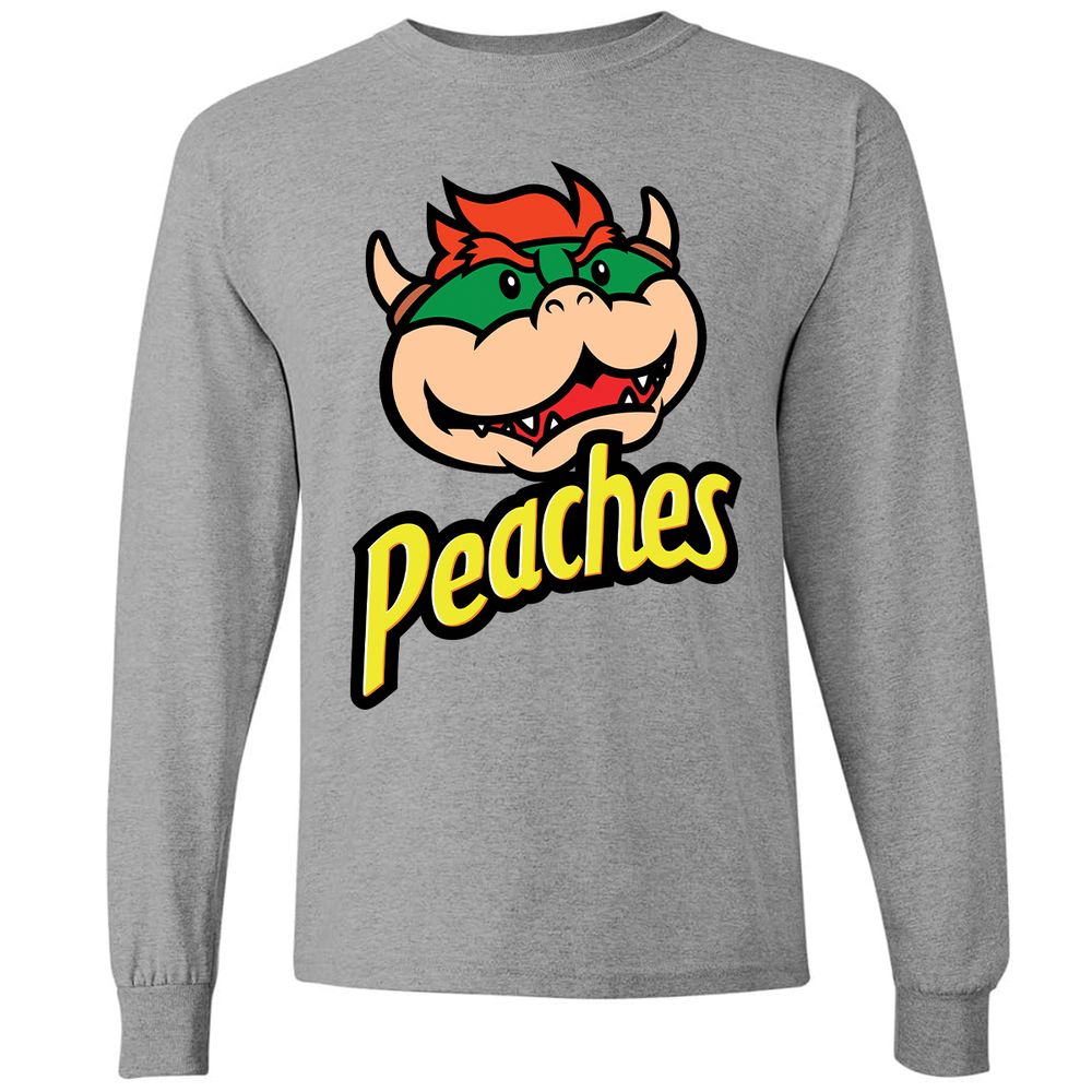 Long Sleeve T-Shirt - 8ZCTH6AK - Graphite Heather - 6