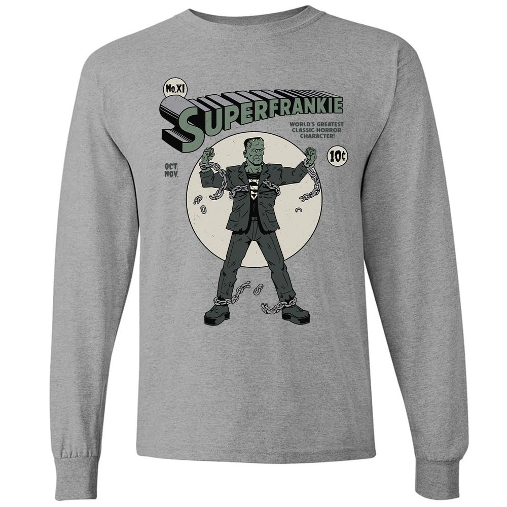 Long Sleeve T-Shirt - 5MGMD9V2 - Graphite Heather - 6