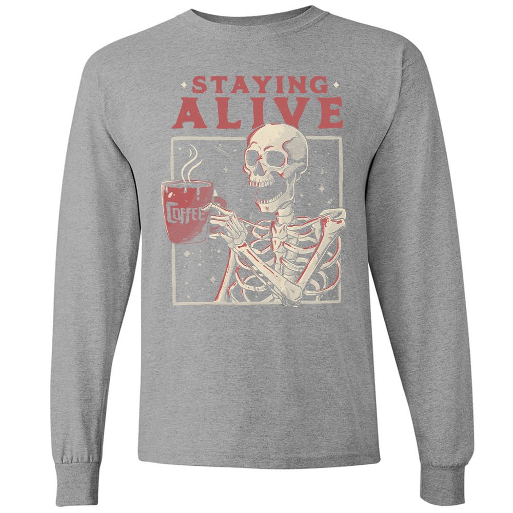 Long Sleeve T-Shirt - CCZ4ZL75 - Graphite Heather - 6
