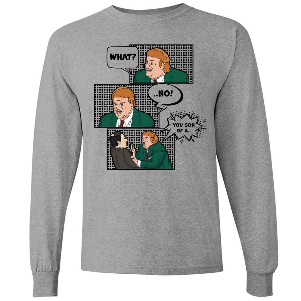 Long Sleeve T-Shirt - WTS3KJ95 - Graphite Heather - 6