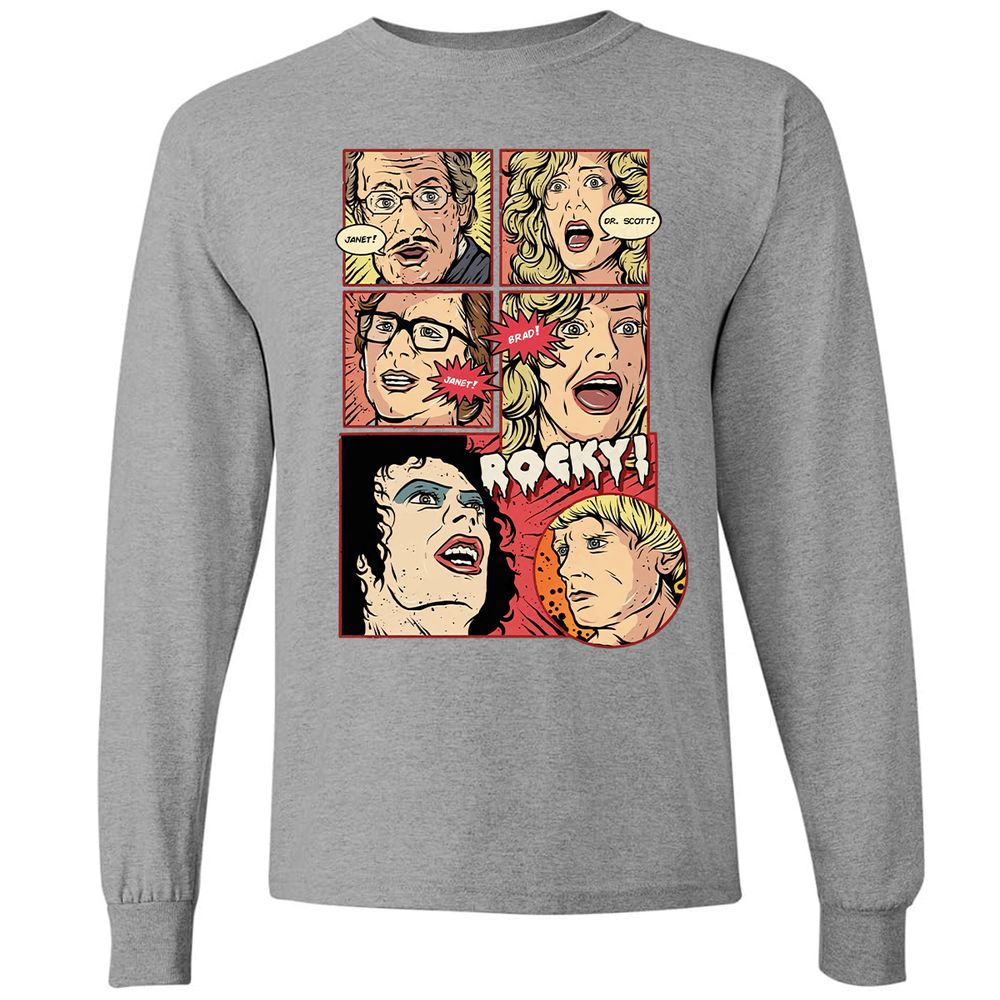Long Sleeve T-Shirt - 3WSV7G8C - Graphite Heather - 6