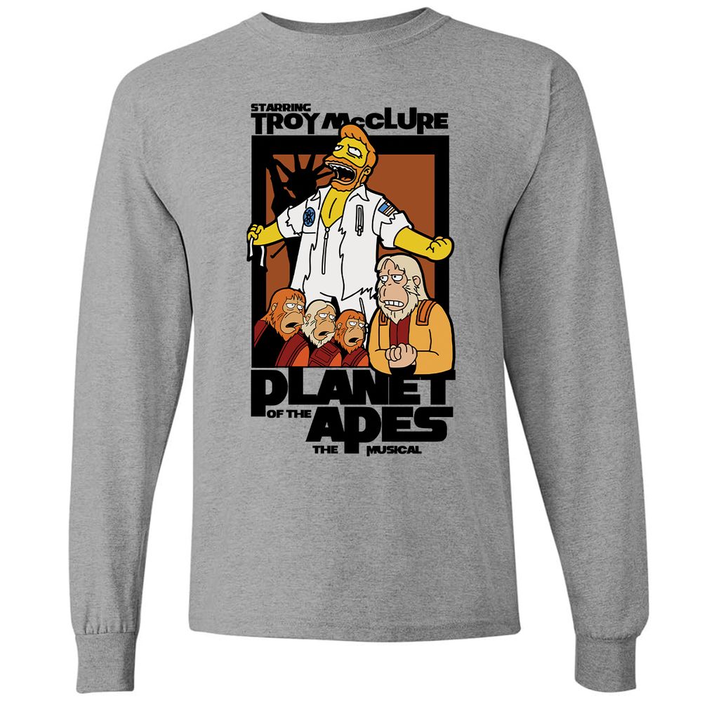 Stop the Planet of the Apes - Graphite Heather - 6