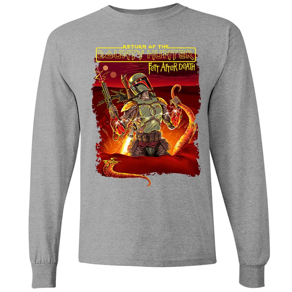 Long Sleeve T-Shirt - ZDDH9M9G - Graphite Heather - 6