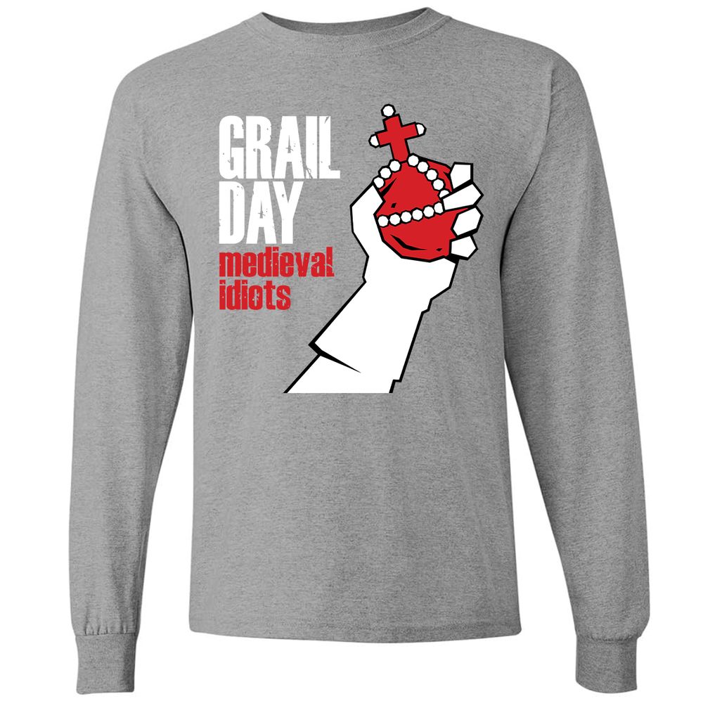 Long Sleeve T-Shirt - GFKMU6JW - Graphite Heather - 6