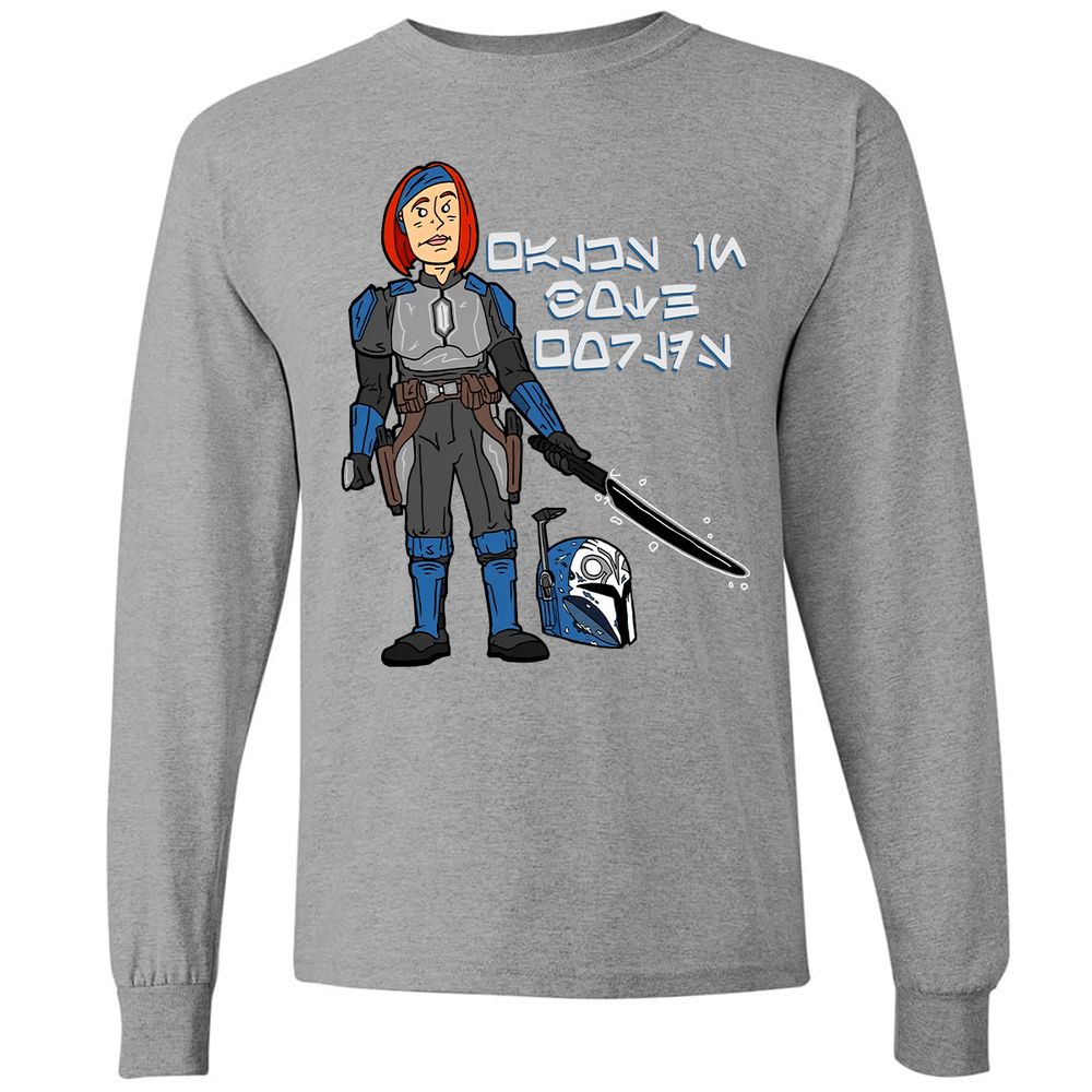 Long Sleeve T-Shirt - U84DLLX3 - Graphite Heather - 6