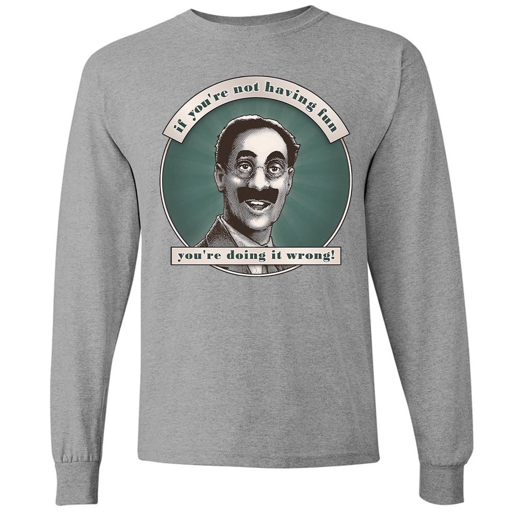 Long Sleeve T-Shirt - 71YCA7SH - Graphite Heather - 6