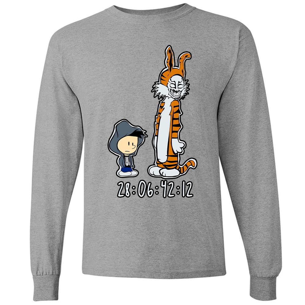 Long Sleeve T-Shirt - 8ZAAZXC2 - Graphite Heather - 6