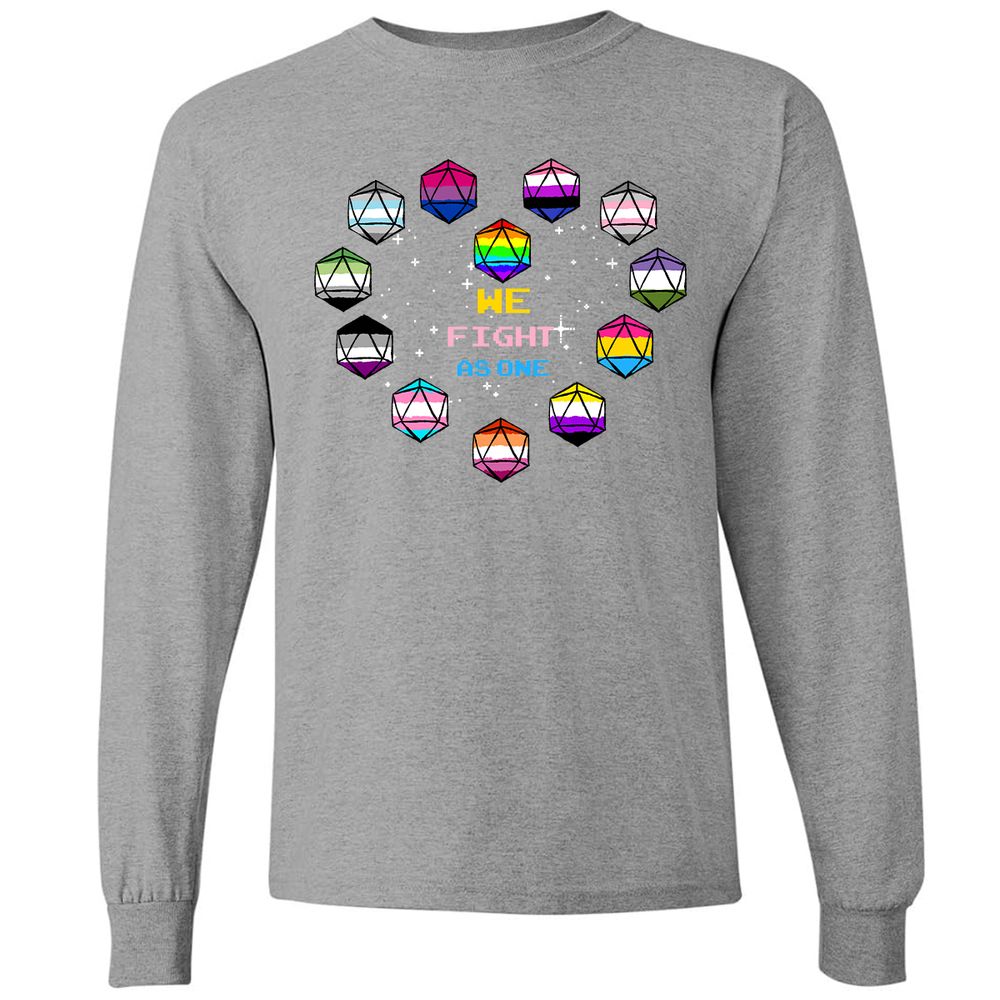 Long Sleeve T-Shirt - ZZC1C3R7 - Graphite Heather - 6