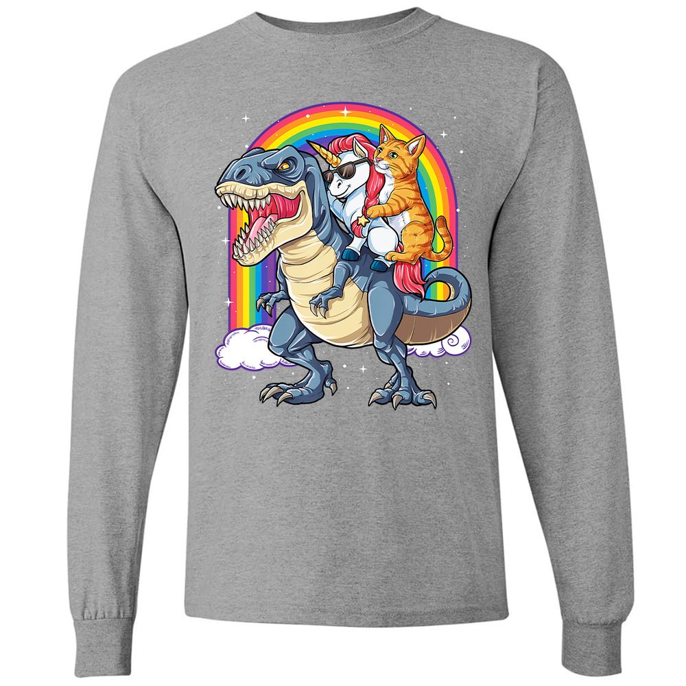 Long Sleeve T-Shirt - 2PU4YCMT - Graphite Heather - 6