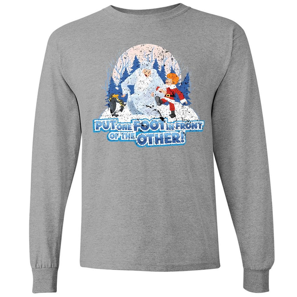 Long Sleeve T-Shirt - T162D9DQ - Graphite Heather - 6