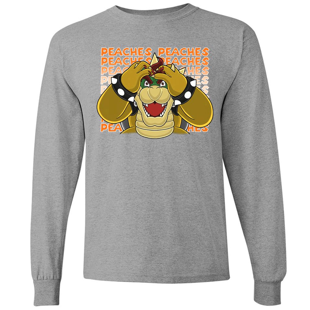 Long Sleeve T-Shirt - M2ZFKBD2 - Graphite Heather - 6