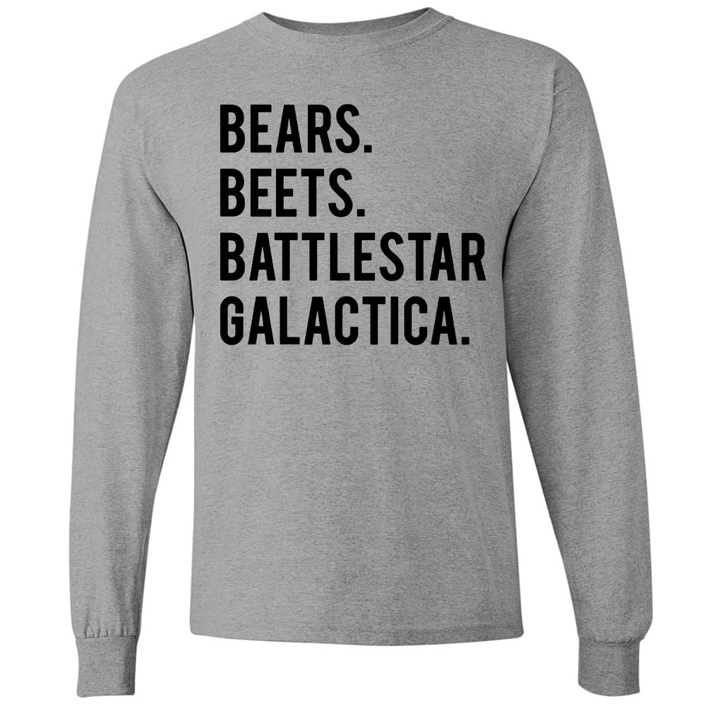 Long Sleeve T-Shirt - QXNYRL1G - Graphite Heather - 6