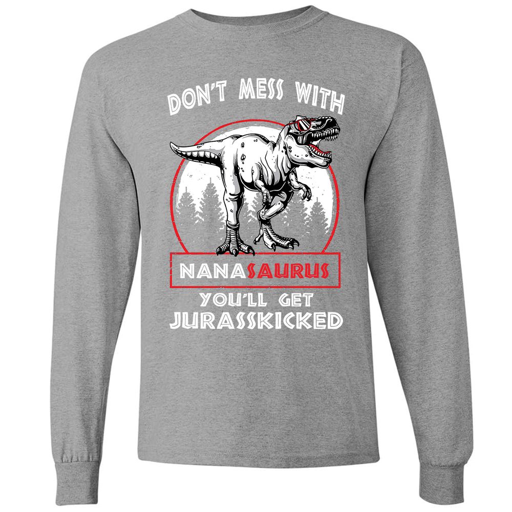 Long Sleeve T-Shirt - KUEA58C7 - Graphite Heather - 6