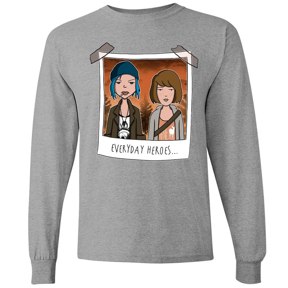 Long Sleeve T-Shirt - T2X45A9B - Graphite Heather - 6