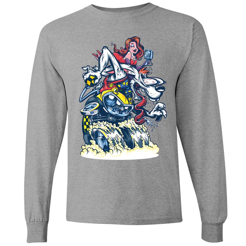 Long Sleeve T-Shirt - NAE183UN - Graphite Heather - 6