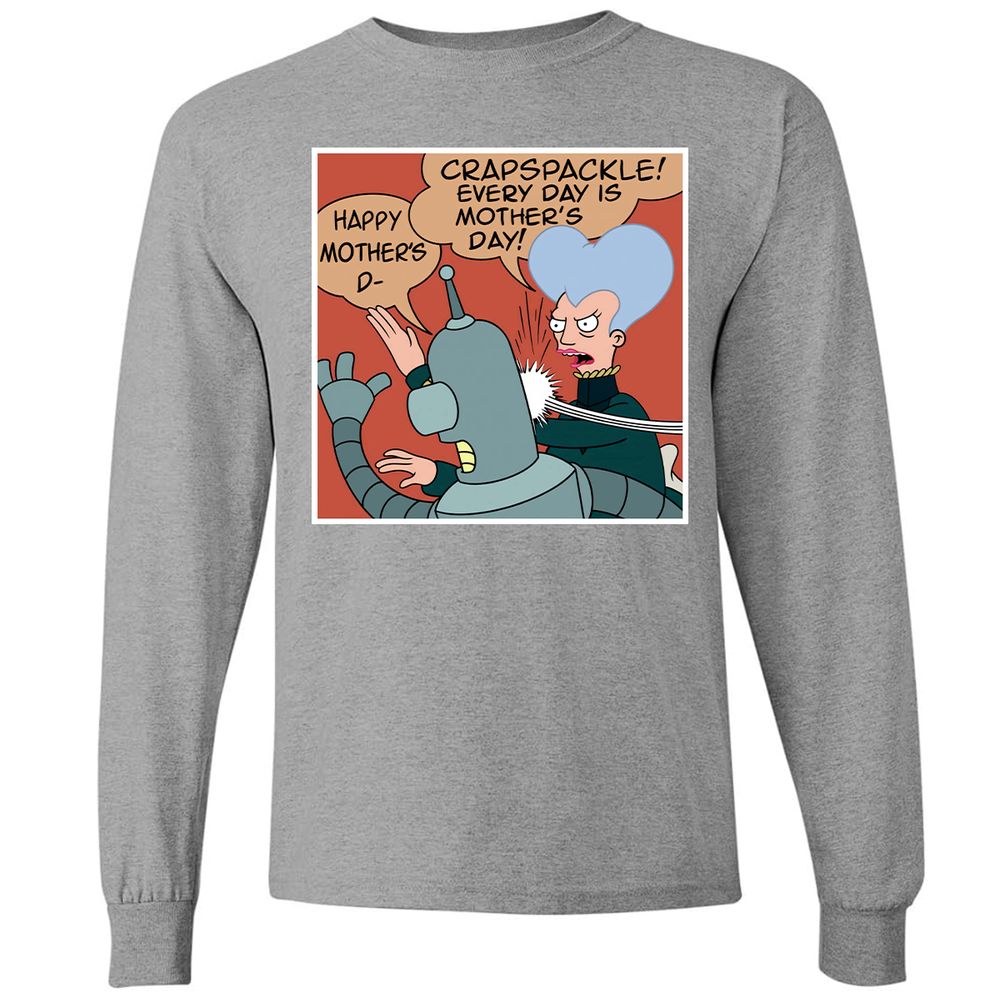 Long Sleeve T-Shirt - 3YC1DFGN - Graphite Heather - 6