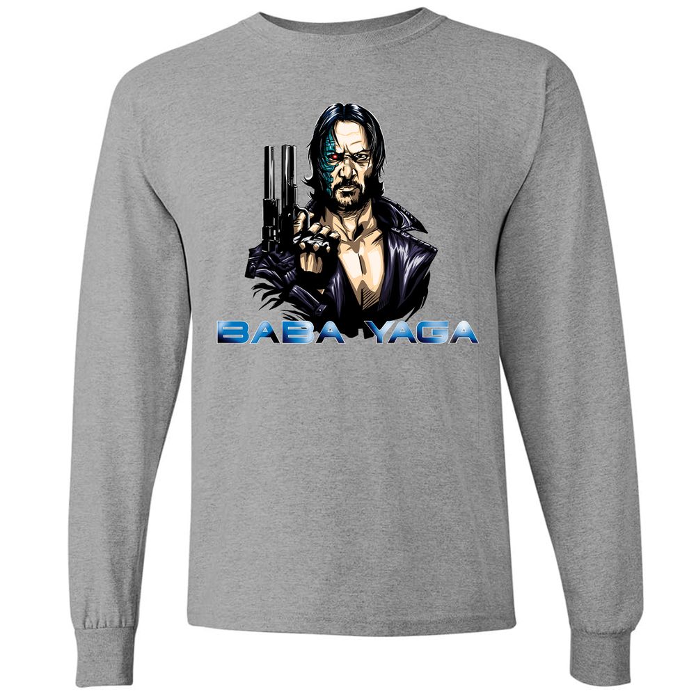 Long Sleeve T-Shirt - 24HVA8C8 - Graphite Heather - 6