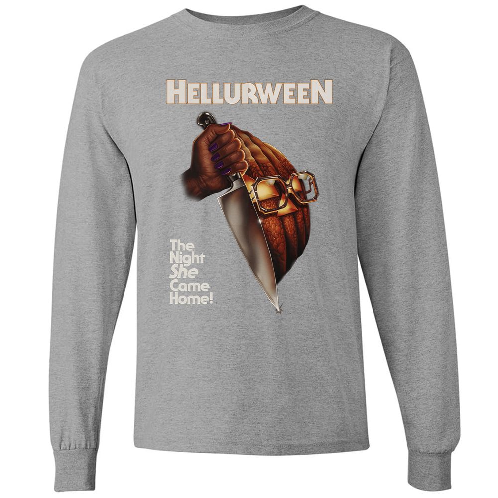 Long Sleeve T-Shirt - 8F7VSQPC - Graphite Heather - 6