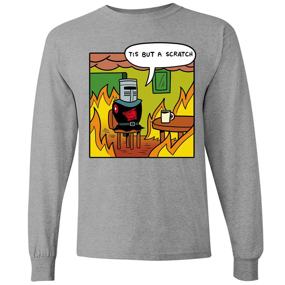 Long Sleeve T-Shirt - SJCRJ9H2 - Graphite Heather - 6