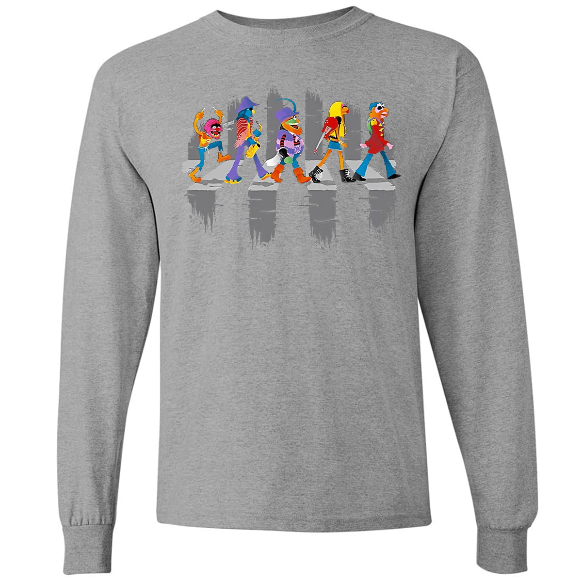 Long Sleeve T-Shirt - SRMFUGUP - Graphite Heather - 6