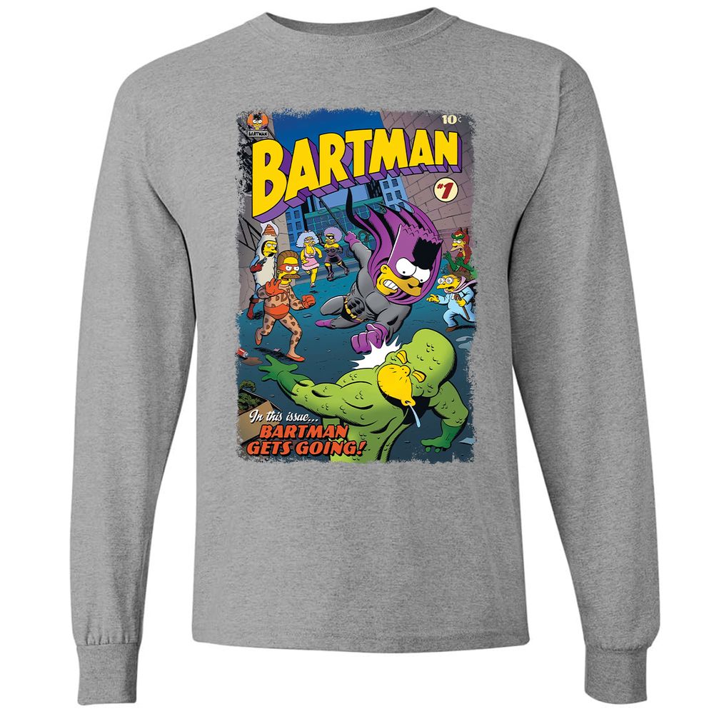 Long Sleeve T-Shirt - 6V74Q9UE - Graphite Heather - 6