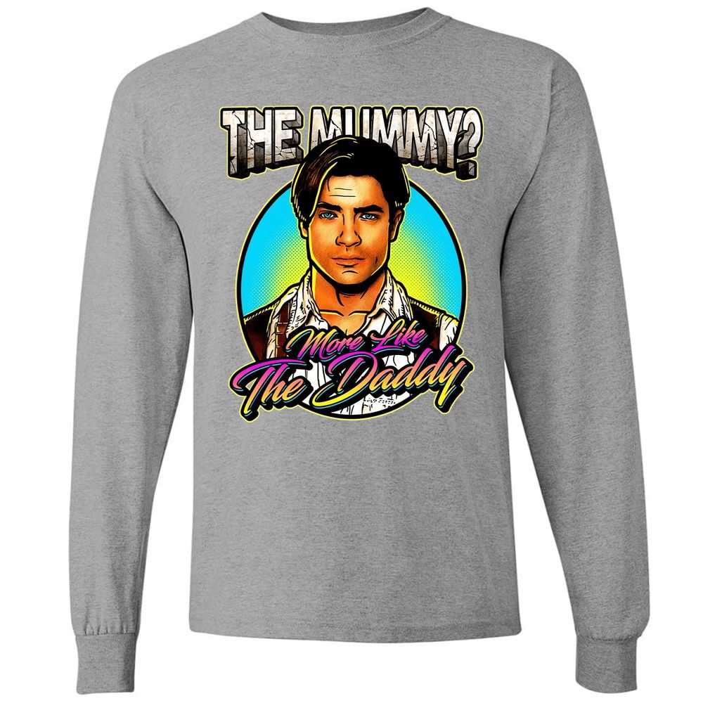 Long Sleeve T-Shirt - 4MQCWX6J - Graphite Heather - 6