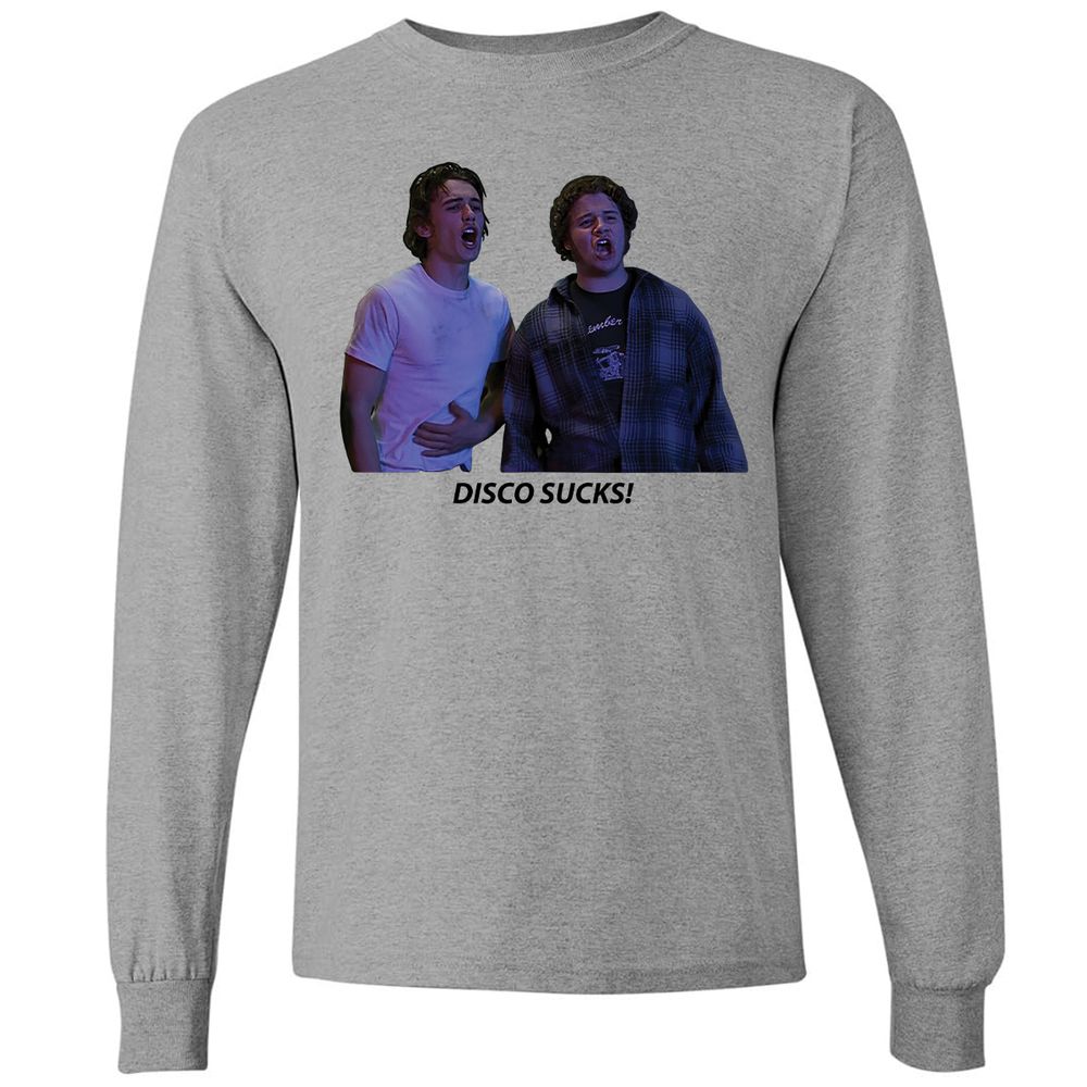Long Sleeve T-Shirt - HQD3BWGF - Graphite Heather - 6