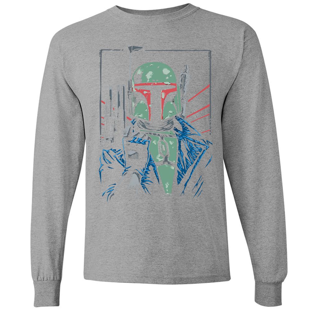 Long Sleeve T-Shirt - GLX7M4C4 - Graphite Heather - 6