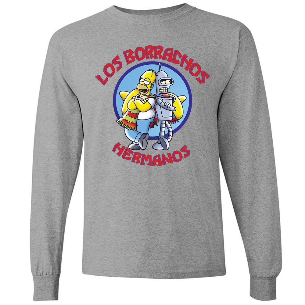 Long Sleeve T-Shirt - W6BYLLCC - Graphite Heather - 6